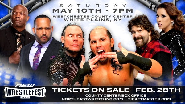 Join Us in White Plains, NY! <a href='https://www.northeastwrestling.com/20250510.shtml'>Buy Tickets >></a>