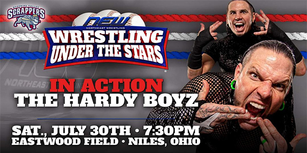 See The Hardy Boyz! <a href='https://www.northeastwrestling.com/20220730.shtml'>Buy Tickets Now >></a>